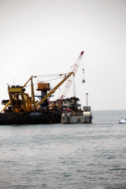 the Htms mataphon up with water