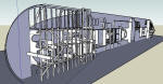 3d drawing of a hardeep samae san near pattaya in thailand 3d drawing of a hardeep samae san near pattaya in thailand